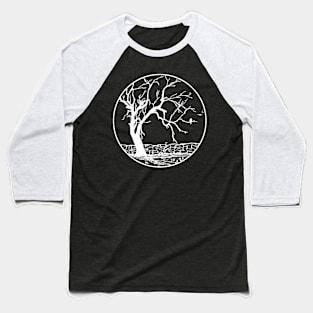 After the Storm - White Transparent Background Baseball T-Shirt